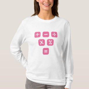 Camiseta Math Symbols mathematical Signs Maths
