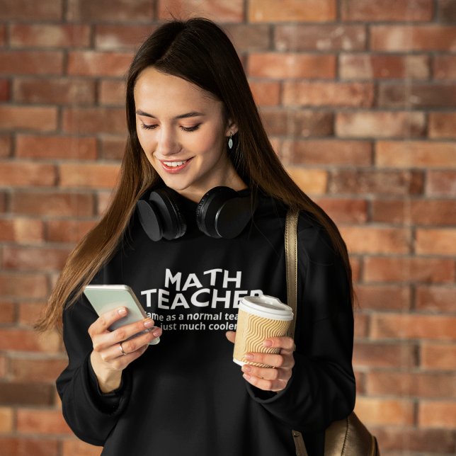 Camiseta Math Teacher Funny Math (Criador carregado)