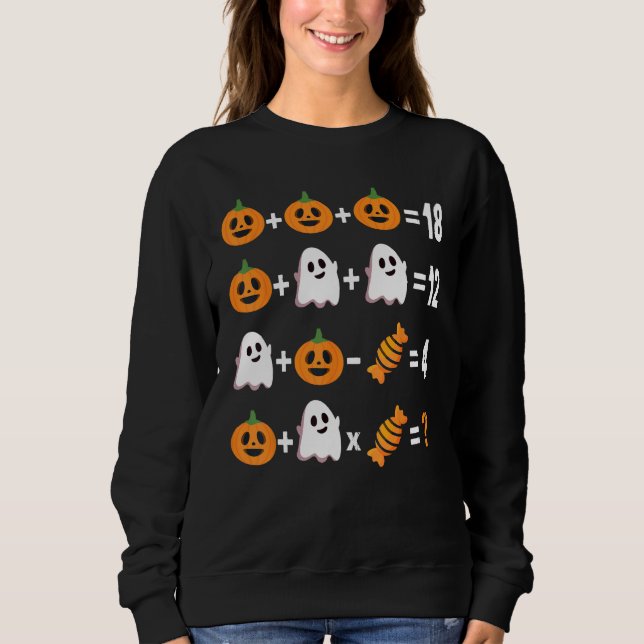 Camiseta Math Teacher Halloween Order of Operations Men Wom (Frente)