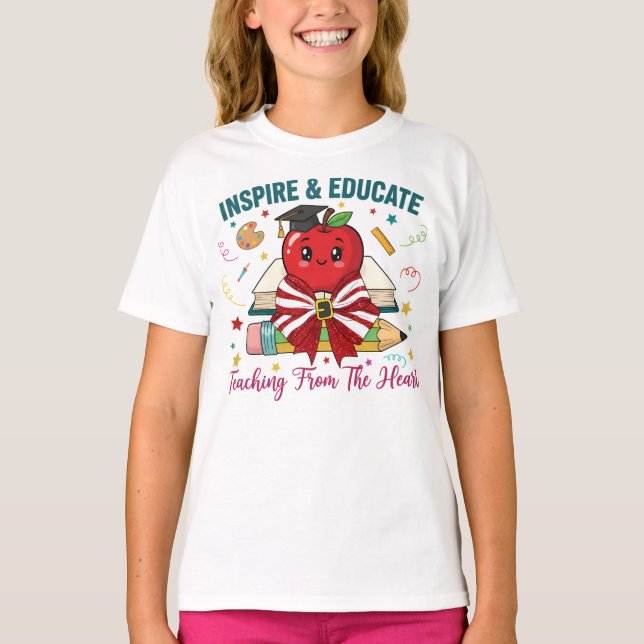 Camiseta "Math Teachers Make Every Problem Count T-Shirt" (Frente)