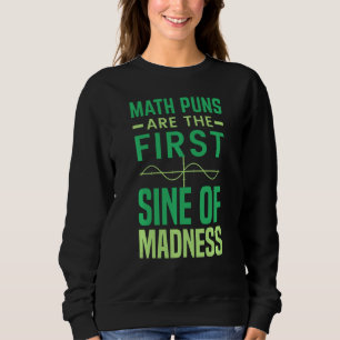 Camiseta Math Tutor Math Pun É O Primeiro Sino Da Loucura