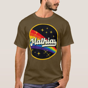 Camiseta Mathias Rainbow No Space Vintage Style