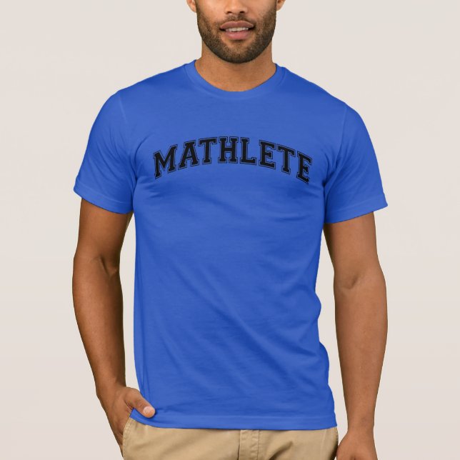 Camiseta mathlete (Frente)