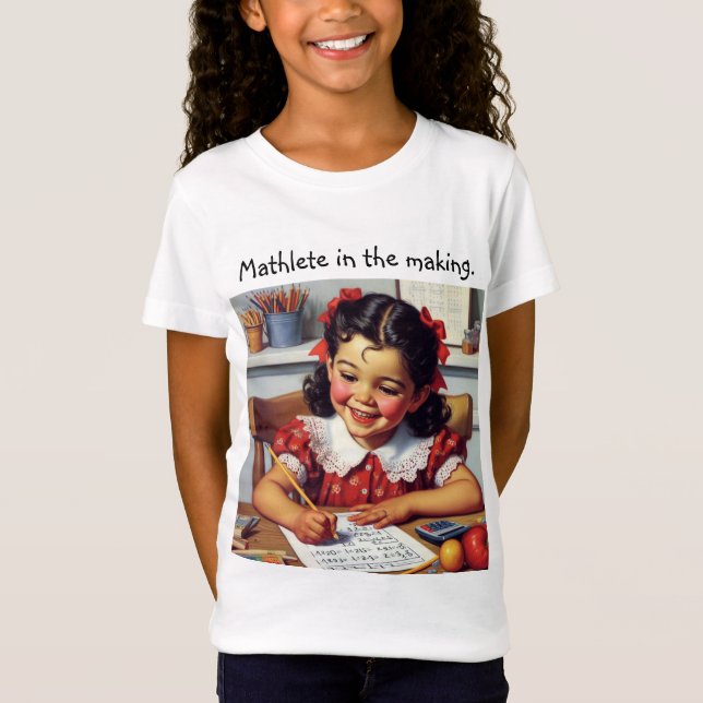 Camiseta Mathlete no Fazer. (Frente)