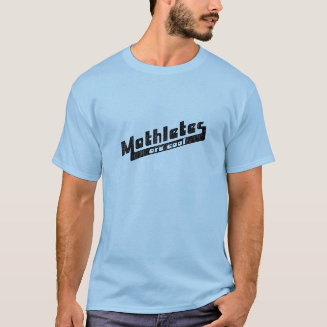 Camiseta Mathletes é legal (Frente)