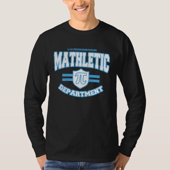 Camiseta Mathletic 3 14  Pi Day Math Teacher Mathematician  (Frente)