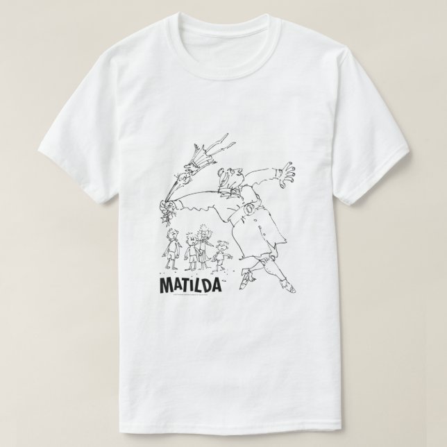 Camiseta Matilda Miss Trunchbull  (Frente do Design)