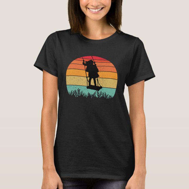 Camiseta Matilda Vintage Sunset Swing (Frente)