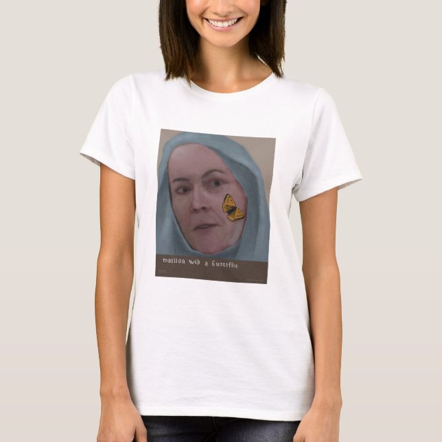 Camiseta Matilda wiþ a buterflie (Frente)