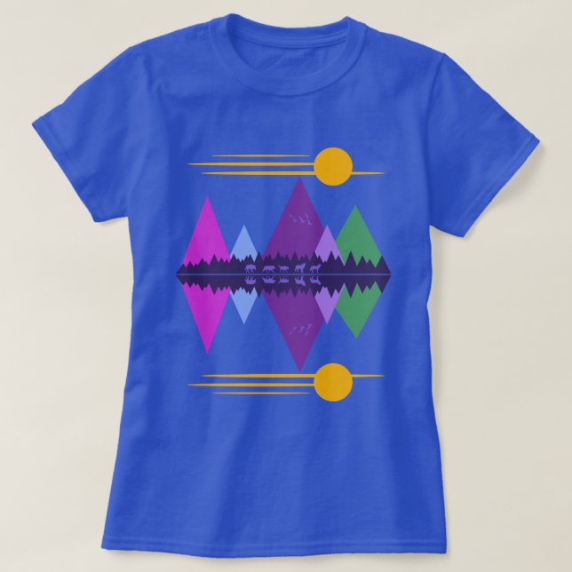 Camiseta Matilha de Lobos (Frente do Design)