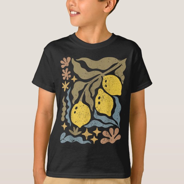 Camiseta Matisse Boho Limão Limoncello Amalfi Design (Frente)