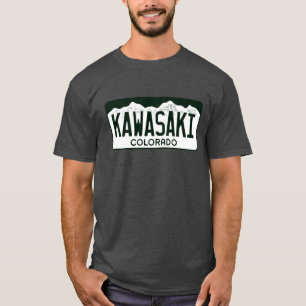 Camiseta Matrícula de Colorado: Kawasaki