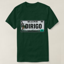 Matrícula de "Dirigo" Maine