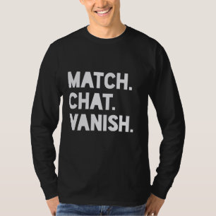 Camiseta Matriz, Bate-papo, Desaparecer - Aplicação de Namo