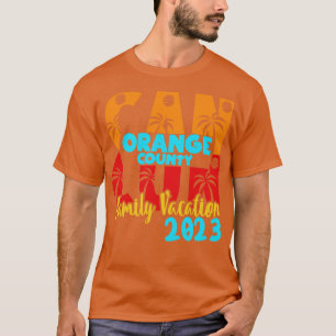 Camiseta Matriz Casal da Família de Verão de Cancun 2023 Or