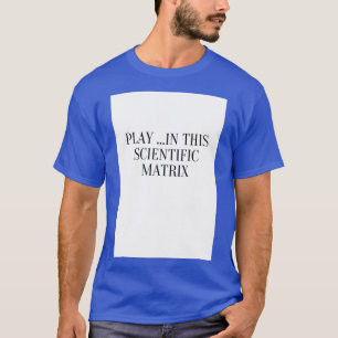 Camiseta Matriz científica