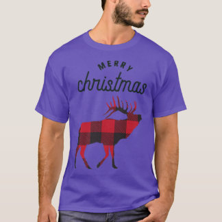 Camiseta Matriz da Família de Reinadores de Natal Merry Xad