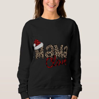 Camiseta Matriz da Família Pajama de Natal da Mãe Claus San
