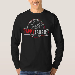 Camiseta Matriz da Família Pappysaurus Rex Dinosaur Pappy S