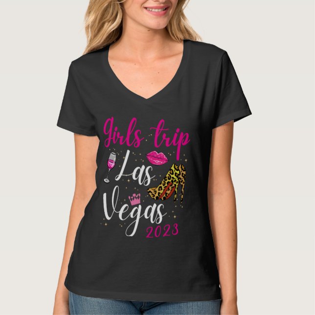 Camiseta Matriz de Amigos de Fim de Semana de Las Vegas Tri (Frente)