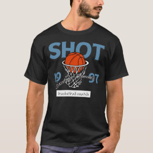 Camiseta Matriz de basquete de tiro