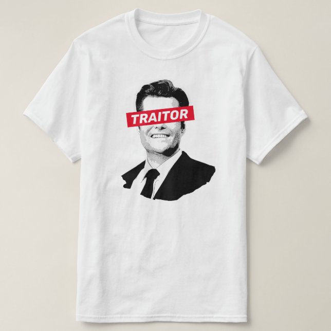 Camiseta Matt Gaetz é um traidor (Frente do Design)