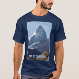 Camiseta Matterhorn Mountain Design, Suiça