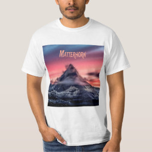 Camiseta Matterhorn Mountain Europe Alpes Suiça Itália