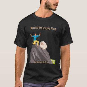 Camiseta Matthew 1812 Ficando Ovelhas Perdidas