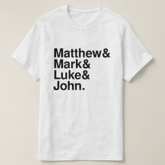 CAMISETA MATTHEW MARK LUKE JOHN