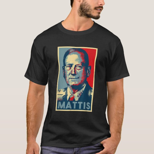 Camiseta Mattis Para Presidente 2020 General Mad Dog Mattis (Frente)