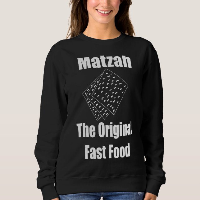 Camiseta Matzah, a Comida rápida original Matzo Ball 1 (Frente)