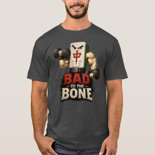 Camiseta Mau até os Ossos Dragão Vermelho Levantamento de p