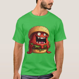 Camiseta MAU de comida de Monstros de