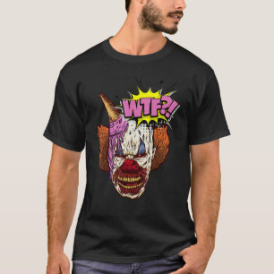 Camiseta Mau do WTF - Gráfico de rosto e Sorvete