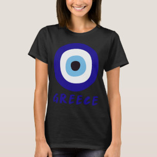 Camiseta Mau grego preto feminino