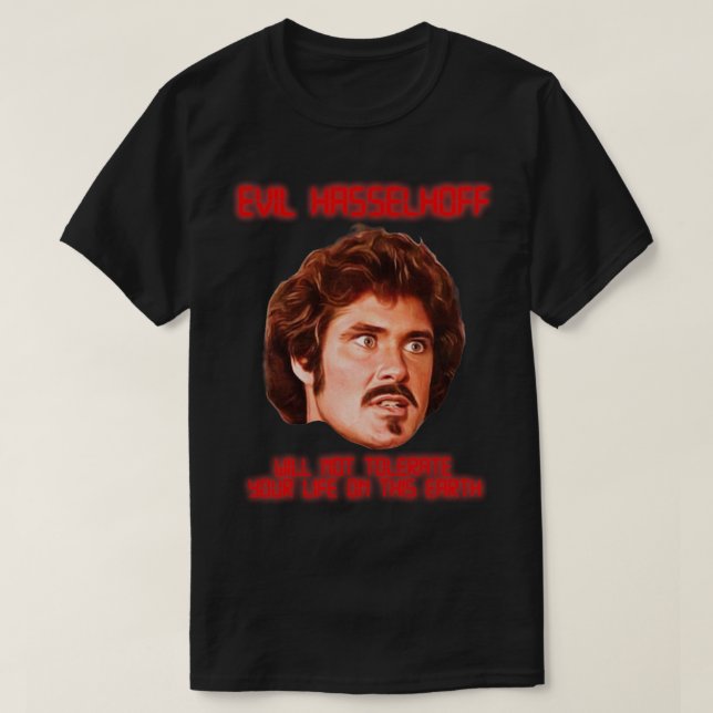 Camiseta MAU HASSELHOFF Garthe Knight (Frente do Design)