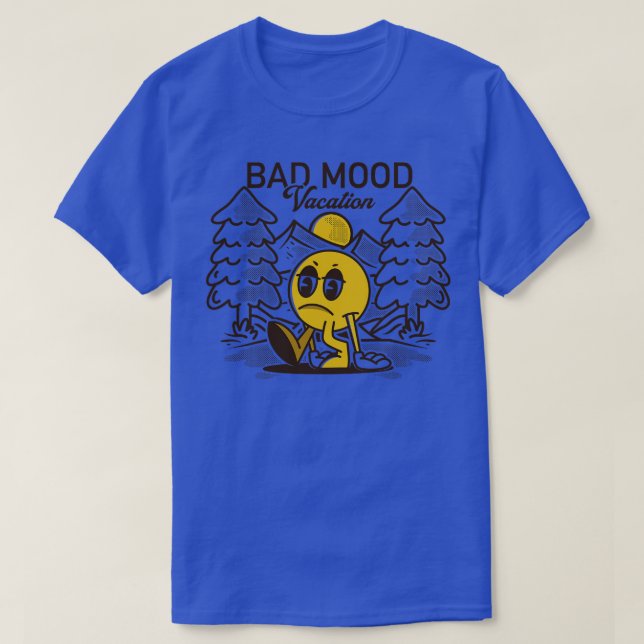 Camiseta Mau humor (Frente do Design)