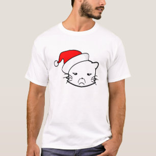 Camiseta Mau humor Cat Christmas Edition