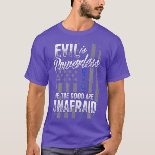 Camiseta MAU IS INTELIGENTE POLICIAL Sinalizador