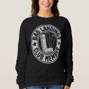 Camiseta Mau Membro do Clube de Aterros Começa Bem Ferido Q
