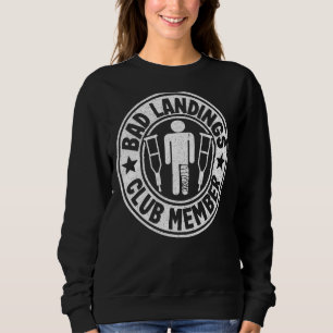 Camiseta Mau Membro do Clube de Aterros Começa Bem Ferido Q