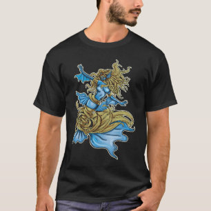 Camiseta Mau Mermaid Mummy Halloween Serpente No Mar Mo