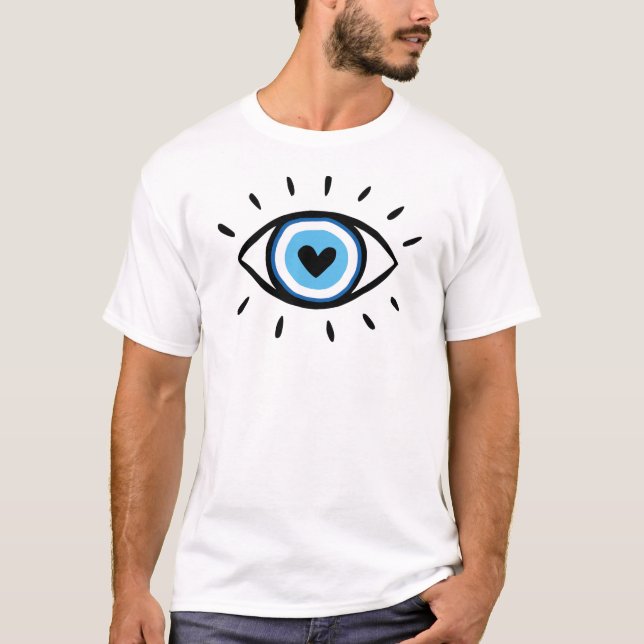 Camiseta Mau ocular Espiritual Aestésico Esotérico (Frente)