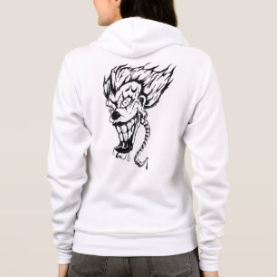 Camiseta Mau, palhaço, Bella, Cheio, Canvas, Hoodie