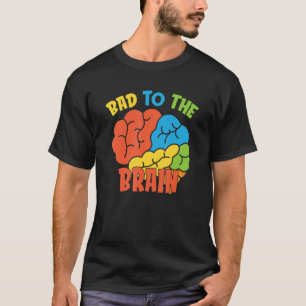 Camiseta Mau Para O Psicólogo Da Faculdade De Terapia Cereb