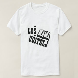 Camiseta Mau professor na Bósnia, loš učitelj