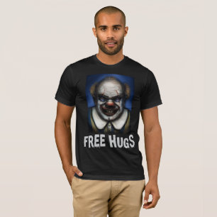 CAMISETA MAU SCARY CLOWN ABAÇOS GRATUITOS DE CAMADA