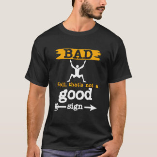 Camiseta Mau Sinal Engraçado Homens Sarcásicos Mulheres Adu
