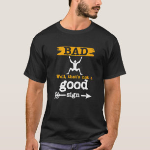 Camiseta Mau Sinal Engraçado Homens Sarcásicos Mulheres Adu